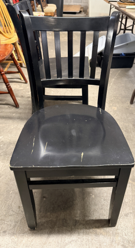 (8) BAR BACK WOODEN CHAIRS