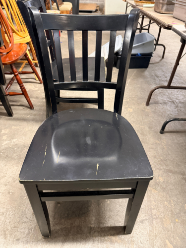 (10) BAR BACK WOODEN CHAIRS