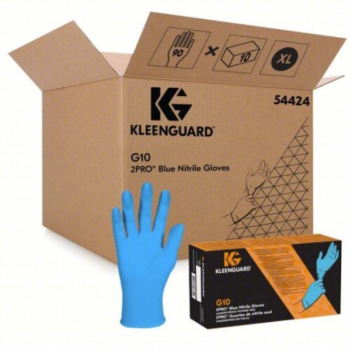(2) NITRILE DISPOSABLE GLOVES