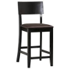 (1) BAR STOOL CHAIR WITH BACK