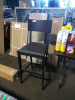 (1) BAR STOOL CHAIR WITH BACK - 2
