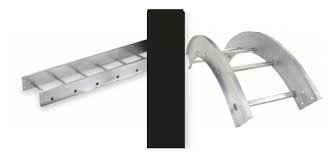 (4) LADDER TRAY AND VERTICAL ELBOWS
