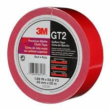 (1) BOX OF (24) ROLLS OF MATTE GAFFERS TAPE, PREMIUM