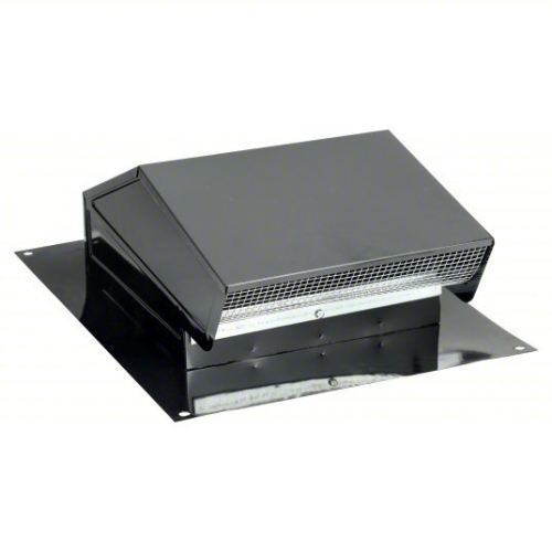 (1) SMOOTH RAIN CAP, ROOF CAP