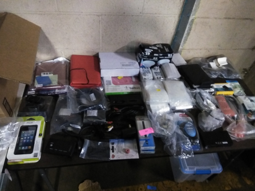 (1) TABLE OF MISC ITEMS