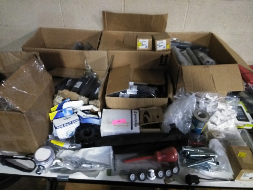 (1) TABLE OF MISC ITEMS