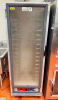 METRO C519-CFC-4 SINGLE DOOR HEATED HOLDING CABINET. ( ON CASTERS )