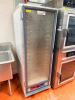 METRO C519-CFC-4 SINGLE DOOR HEATED HOLDING CABINET. ( ON CASTERS ) - 3