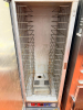 METRO C519-CFC-4 SINGLE DOOR HEATED HOLDING CABINET. ( ON CASTERS ) - 4