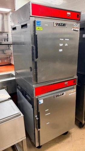 VULCAN DOUBLE STACK INSULATED MOBILE HEATED CABINET.
