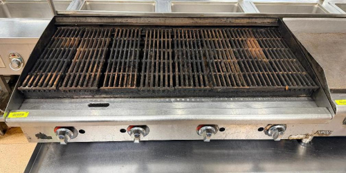 STAR MAX 48" FOUR BURNER RADIANT CHARBROILER.