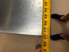 48" X 36" HEAVY DUTY STAINLESS TABLE W/ RISER SHELF. - 3