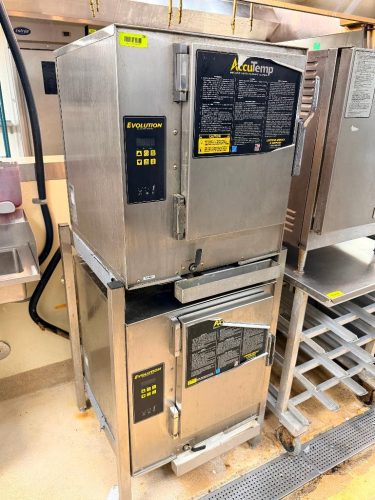ACCUTEMP DBL DUAL CONNECTED EVOLUTION BOILERLESS STEAMER
