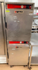 WITTCO DOUBLE-DECK STAINLESS STEEL HEATED HOLDING CABINET WITH DUAL COMPARTMENTS