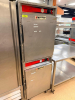 WITTCO DOUBLE-DECK STAINLESS STEEL HEATED HOLDING CABINET WITH DUAL COMPARTMENTS - 2