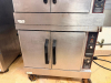 HOBART DOUBLE STACK GAS CONVECTION OVEN. - 4
