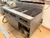 DEAN (3) BANK 75. LB. GAS DEEP FRYER W/ DIGITAL INTERFACE. - 2