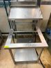 30" STAINLESS FRYER BASKET STAND / HOLDER. - 2