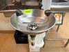 STAINLESS EYE WASH STATION.
