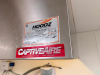 CAPTIVE AIRE 9' STAINLESS CONDENSATION HOOD SYSTEM W/ RETURN AIR AND EXHAUST FAN. - 3