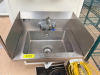ELKAY STAINLESS HAND SINK.