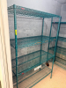 48" X 20" FOUR TIER COATED WIRE RACK.