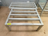 (2) ALUMINUM DUNNAGE RACKS
