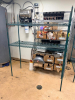 48" X 18" TWO TIER COATED WIRE RACK.