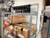 TWO TIER FOUNTAIN SODA BAG AND BOX RACK W/ CARBONATOR PUMP. - 5