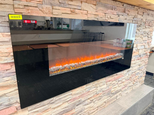 MODERN FLAME 60" LED FIRE PLACE HEATER INSERT.