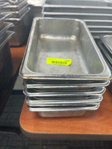 (5) STAINLESS INSERTS