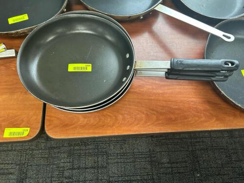 (3) 12 INCH FRYING PANS