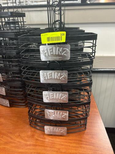 (30) HEINZ TABLE CONDIMENT HOLDERS