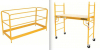(1) UTILITY SCAFFOLD AND GUARDRAIL SYSTEM SET