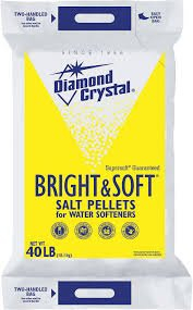 (6) BAGS OF SOLAR NATURALS SALT CRYSTALS WATER SOFTENER PELLETS