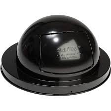 (2) DOME TRASH CAN LID WITH SWINGING DOOR