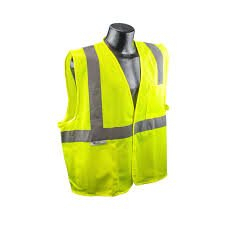 (2) MESH SAFETY VESTS, CLASS II