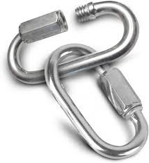 (6) QUICK LINK CARABINER CLIPS