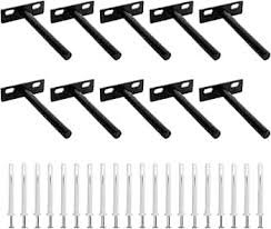 (1) BOX OF BOLTS AND WALL SUPPORTS