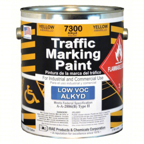 (2) YELLOW ALKYD MARKING PAINT