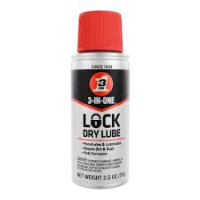 (6) LOCK DRY LUBE