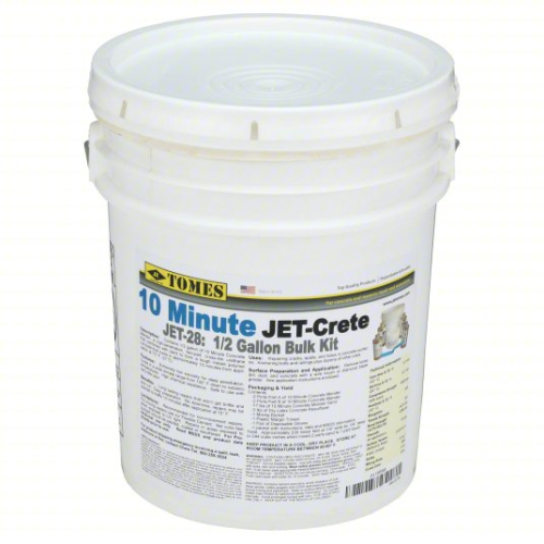 (1) 10 MINUTE JET CRETE