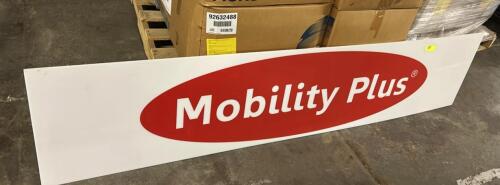 (1) LARGE MOBLITY SIGN