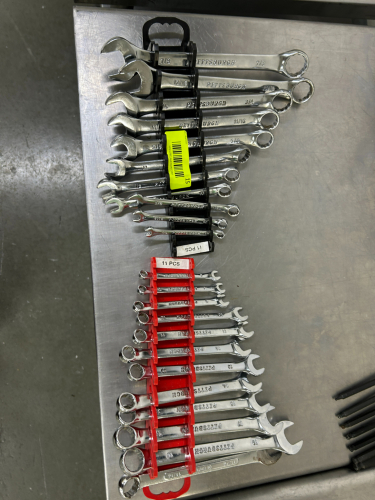 (2) COMBINATION WRENCH SETS