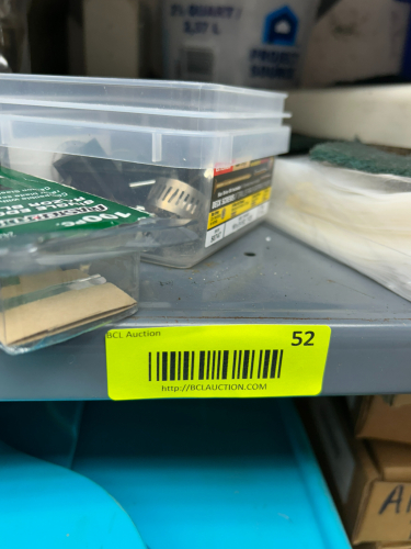 (1) STORAGE SHELVE WITH CONTENTS