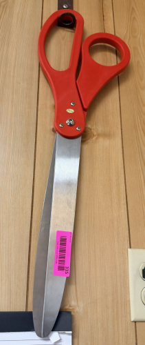 24" LARGE PAIR OF SCISSORS.
