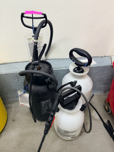 (3) ASSORTED HAND SPRAYERS ( DISINFECTANT SPRAYERS)