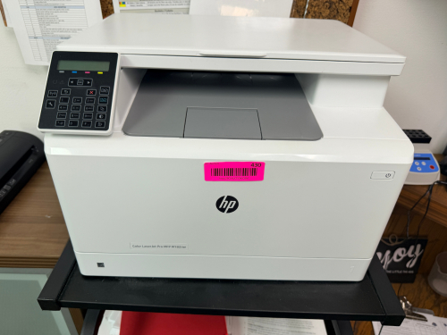 HP COLOR LASER JET PRO MFP M182NW ALL IN ONE.