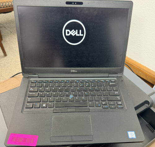 DELL LAPTOP W/ POWER CORD AND SECOND MONITOR