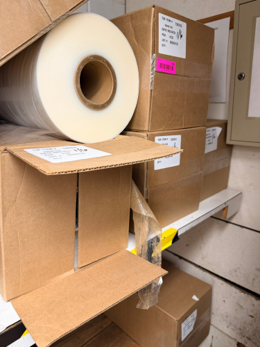 (4) CASES OF CCL VANGUARD SHRINK FILMS 20" X 4370 FT. TYPE CF